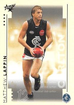 2003 Select XL AFL #210 Matthew Lappin Front